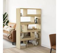 Berkfield Bookcase Sonoma Oak 100X33X156.5 Cm Engineered Wood