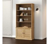 Berkfield Bookcase Vigo 85X35X170 Cm Solid Wood Pine