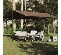 Berkfield Camping Tarp Brown 451X420 Cm Waterproof