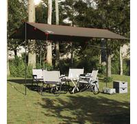 Berkfield Camping Tarp Brown 506X306 Cm Waterproof