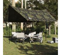 Berkfield Camping Tarp Camouflage 462X306X211 Cm Waterproof