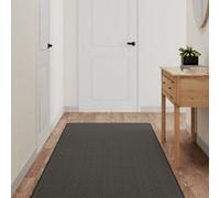 Berkfield Carpet Runner Sisal Look Anthracite 80X400 Cm