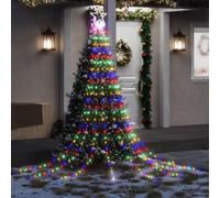 Berkfield Christmas Tree Light 320 Leds Colourful 375 Cm