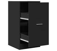 Berkfield Classic Apothecary Cabinet Black 40X41X77.5 Cm Engineered Wood