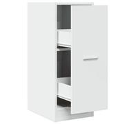 Berkfield Classic Apothecary Cabinet White 30X41X77.5 Cm Engineered Wood