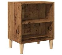 Berkfield Classic Bedside Cabinet Old Wood 40X30X50 Cm Engineered Wood