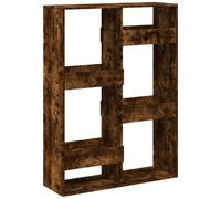 Berkfield Classic Bookcase Smoked Oak100X33X135 Cm Engineered Wood