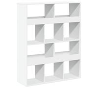 Berkfield Classic Bookcase White 100X33X125.5 Cm Engineered Wood