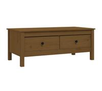 Berkfield Classic Coffee Table Honey Brown 100X50X40 Cm Solid Wood Pine