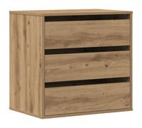 Berkfield Classic Corner Chest Of Drawers Artisian Oak 60X41X58 Cm Engineered Wood