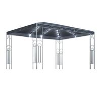 Berkfield Classic Gazebo With Led String Lights 400X300 Cm Anthracite