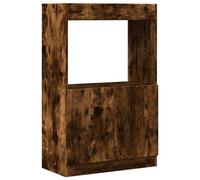 Berkfield Classic Highboard Smoked Oak 63X33X100 Cm Engineered Wood