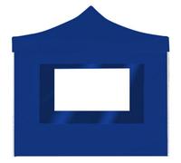 Berkfield Classic Professional Folding Party Tent With Walls Aluminium 2X2 M Blue