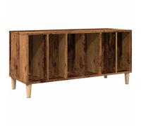 Berkfield Classic Record Cabinet Old Wood 100X38X48 Cm Engineered Wood