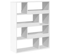 Berkfield Classic Room Divider White 100X33X125.5 Cm Engineered Wood