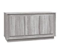 Berkfield Classic Sideboard Grey Sonoma 102X35X55 Cm Engineered Wood