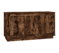 Berkfield Classic Sideboard Smoked Oak 102X35X55 Cm Engineered Wood