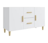Berkfield Classic Sideboard White 100X36X60 Cm Engineered Wood