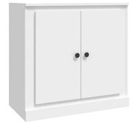 Berkfield Classic Sideboard White 70X35.5X67.5 Cm Engineered Wood