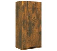 Berkfield Classic Wall-Mounted Bathroom Cabinet Smoked Oak 32X20X67 Cm