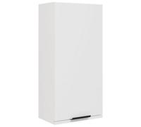 Berkfield Classic Wall-Mounted Bathroom Cabinet White 32X20X67 Cm