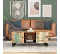 Berkfield Coffee Table 100X54X40 Cm Solid Wood Reclaimed&engineered Wood