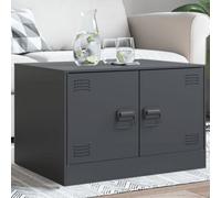 Berkfield Coffee Table Anthracite 67X50X44 Cm Steel