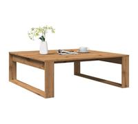 Berkfield Coffee Table Artisan Oak 100X100X35 Cm Engineered Wood