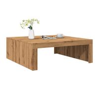 Berkfield Coffee Table Artisan Oak 100X100X35 Cm Engineered Wood
