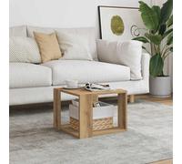 Berkfield Coffee Table Artisan Oak 40X40X30 Cm Engineered Wood