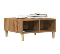 Berkfield Coffee Table Artisan Oak 60X60X30 Cm Engineered Wood