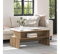 Berkfield Coffee Table Artisan Oak 90 X 55 X 42.5 Cm Engineered Wood