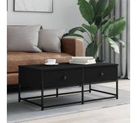 Berkfield Coffee Table Black 100X51X40 Cm Engineered Wood