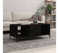 Berkfield Coffee Table Black 102X50X40 Cm Engineered Wood