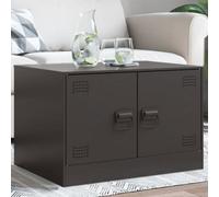 Berkfield Coffee Table Black 67X50X44 Cm Steel