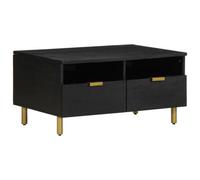 Berkfield Coffee Table Black 80X54X40 Cm Engineered Wood