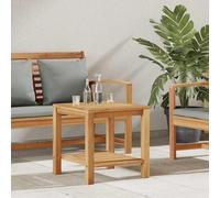 Berkfield Coffee Table Brown 45 X 45 X 45 Cm Solid Teak Wood