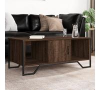 Berkfield Coffee Table Brown Oak 100X51X40 Cm Engineered Wood