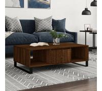 Berkfield Coffee Table Brown Oak 104X60X35 Cm Engineered Wood