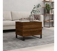 Berkfield Coffee Table Brown Oak 60X44.5X45 Cm Engineered Wood