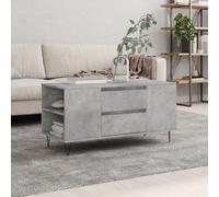 Berkfield Coffee Table Concrete Grey 102X44.5X50 Cm Engineered Wood