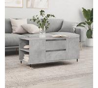 Berkfield Coffee Table Concrete Grey 102X44.5X50 Cm Engineered Wood