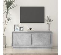 Berkfield Coffee Table Concrete Grey 102X50X44 Cm Engineered Wood