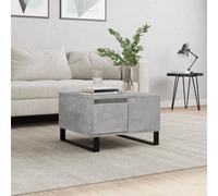 Berkfield Coffee Table Concrete Grey 55X55X36.5 Cm Engineered Wood
