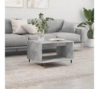 Berkfield Coffee Table Concrete Grey 60X50X40 Cm Engineered Wood