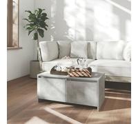 Berkfield Coffee Table Concrete Grey 90X50X41.5 Cm Engineered Wood