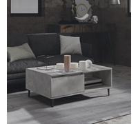 Berkfield Coffee Table Concrete Grey 90X60X35 Cm Engineered Wood