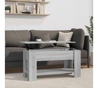 Berkfield Coffee Table Grey Sonoma 101x49x52 cm Engineered Wood