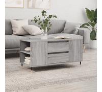 Berkfield Coffee Table Grey Sonoma 102X44.5X50 Cm Engineered Wood