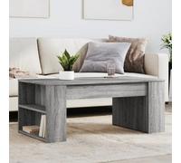 Berkfield Coffee Table Grey Sonoma 102X55X42 Cm Engineered Wood
